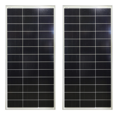 Caja Con 2 Paneles Solares 185wp 185watts C/u Monocristalino