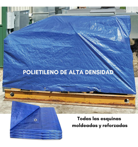 Cobertor Carpa Lona Toldo Multiusos Impermeable 2.8 X 2.8 Mt