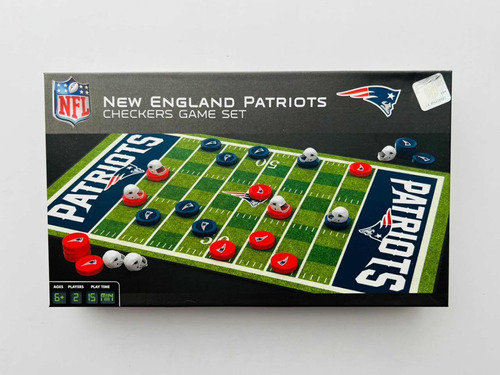 Juego De Damas Chinas Patriotas De New England Patriots Nfl