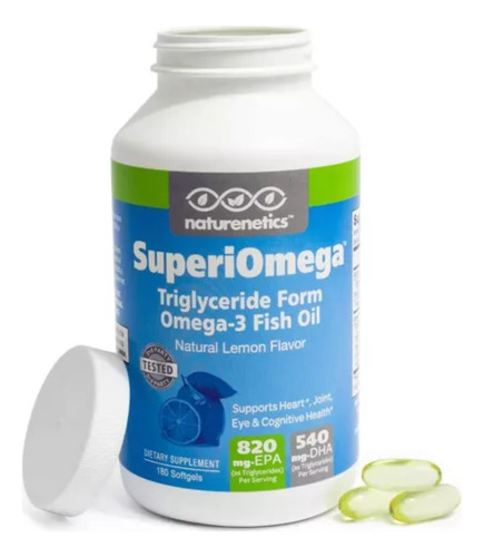 Omega 3 Fish Oil 2500mg Epa Dha 180caps Aceite De Pescado