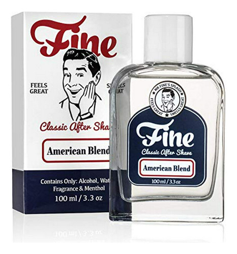 Mr American Blend Aftershave - Clásico Y Moderno Para Hombre