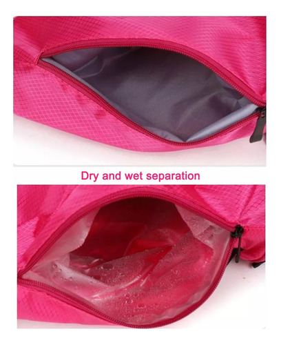 M Mochila De Natación Con Compartimento Para Zapatos -