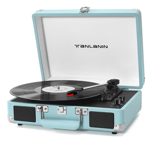 Tocadiscos De Vinilo Con Ganancia De Agudos Y Graves, Vintag