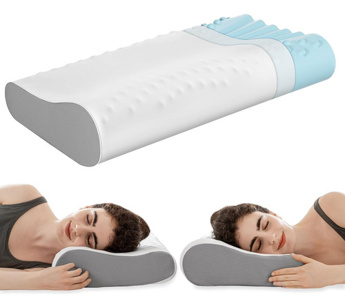 Almohada Cervical Para Aliviar El Dolor De Cuello Y Hombros