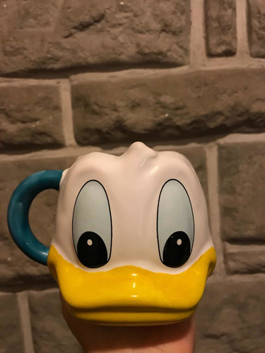 Taza 3d Donald Disney De Cerámica