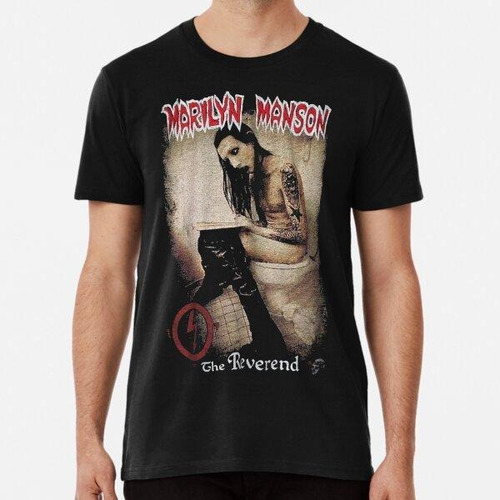 Remera Diseño Esencial De Marilyn Manson Algodon Premium
