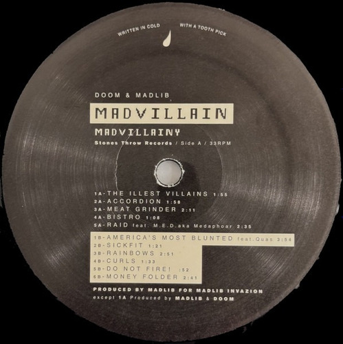Lp Madvillain - Madvillainy (2021) Madlib Mf Doom