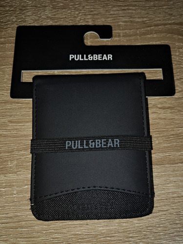 Billetera Pull & Bear Original 7816/527 Rubberised Wallet