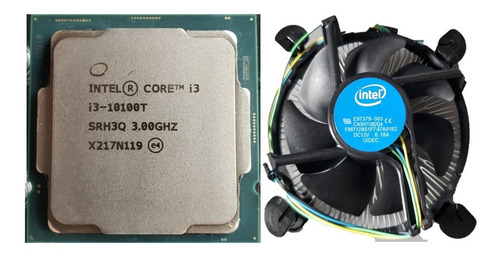 Processador Intel Core I3-10100 3.60ghz Até 4.3ghz Quad Core