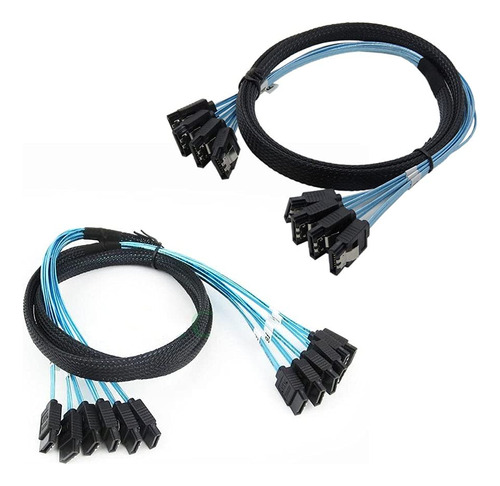 Conector 4 Pieza Juego 6 Sata Iii Gbps Para Servidorsata 7 M