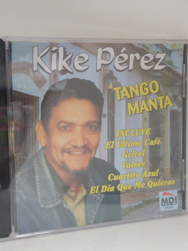 Kike Pérez Tango Manta Cd Nuevo