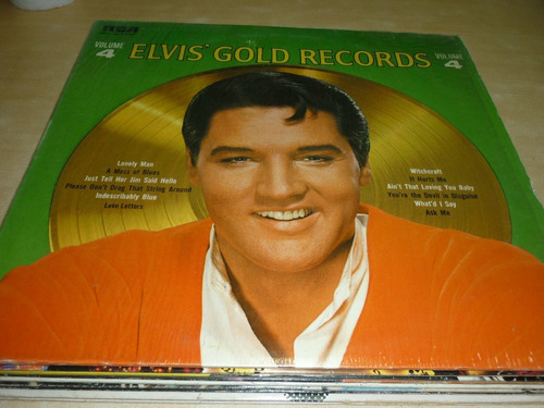 Elvis Presley Gold Record 4 Vinilo Usa Impecable  Ggjjzz