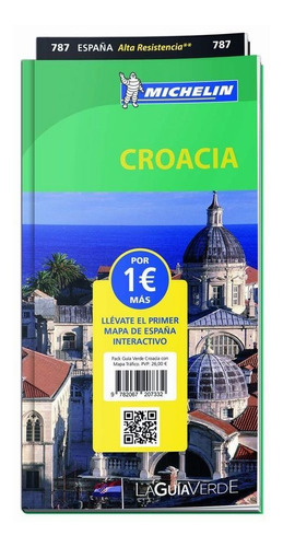 Pack Guia Verde Croacia Con Mapa Trafico - Varios Autores