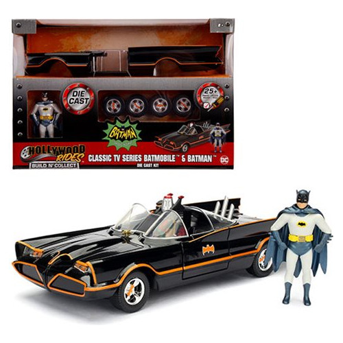 Batimovil Para Armar 1:24 Auto Escala Jada Batman Diecast