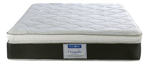 Colchon Restonic Ortopedic King Size Color Blanco