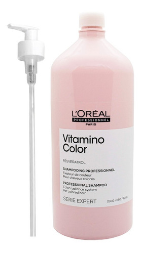 Loreal Profesional Shampoo Vitamino Color Pelo Teñido X 1500