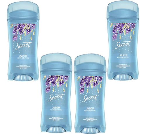 Paquete De 4 Desodorante  Gel Secret De - g a $512