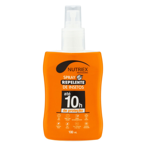 Repelente Spray Suave 10h de Proteção Nutriex Profissional Frasco 100ml