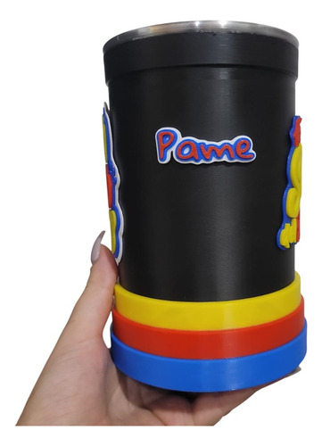 Jarra Chop Hígado Salió Del Grupo 500ml + Personalizado X3 Amarillo