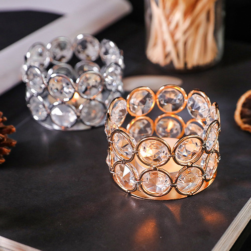 10pcs Porta Velas Cristal Colgantes Para Candelabros