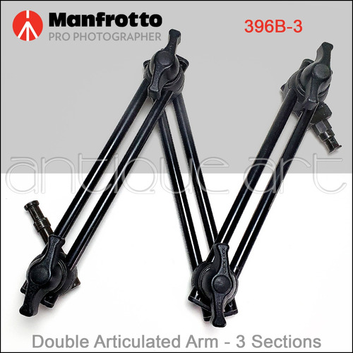 A64 Double Articulated Arm Manfrotto 396b-3 Brazo Articulado