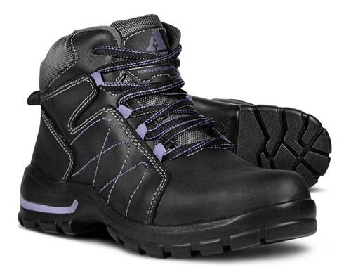 Botas Armada 100% Piel Casquillo Industriales Seguridad 110