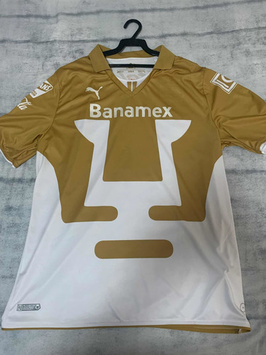 Jersey Pumas Unam Jorge Brody Campos Tipografía Oficial