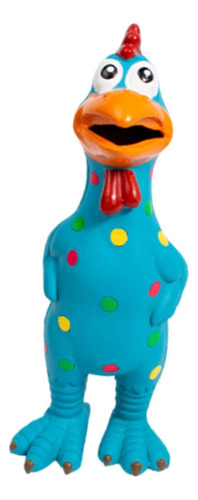 Juguete De Pollo Chillón Con Sonido Para Niños Y Azul