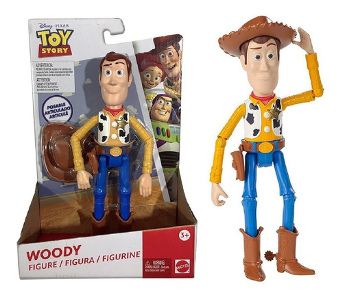Toy Story  Figura Woody Articulada Basica