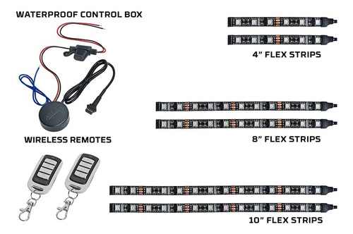 Ledglow Advanced Million Color Atv Quad 4x4 Acce, 6 U...