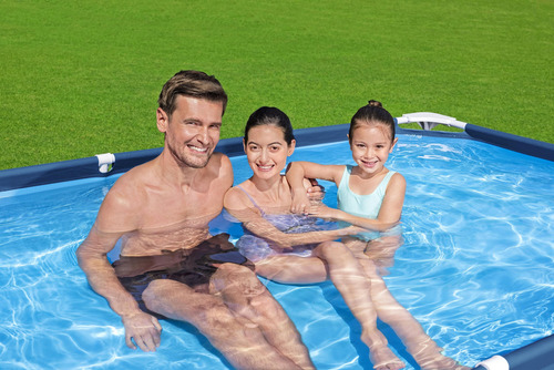 Piscina Estructural Bestway Alberca Rectangular 1.70m X 61cm