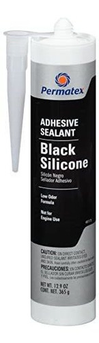 81173 Sellador Adhesivo De Silicona Negro 12 9 Oz