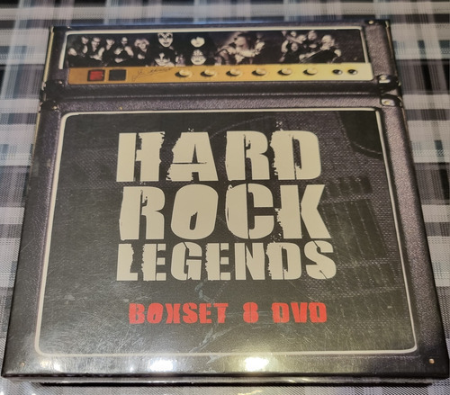 Hard Rock Legends - Boxset 8dvd - Kiss - Guns #cdspaternal