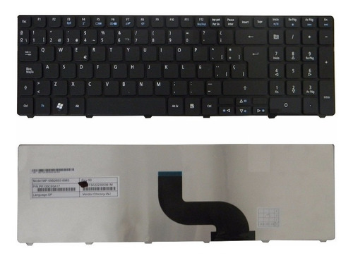 Teclado Acer Aspire 7739 7741 7745 7750 Español Original