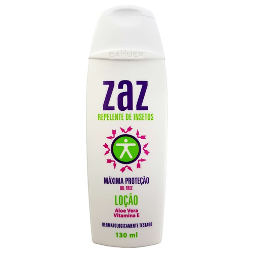 Zaz Repelente De Insetos Loção Maxima Proteção 130ml