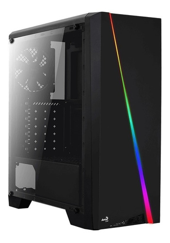 Gabinete Aerocool Cylon Rgb Gamer Mid-tower Negro Novedad