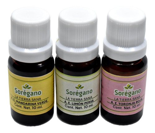 Sorégano Kit 5 Aceites Cítricos De Yucatán