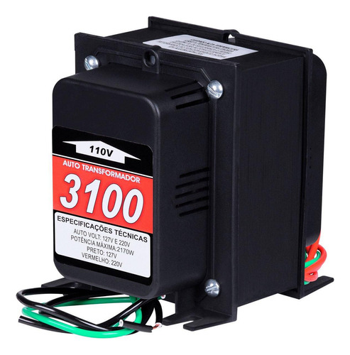 Auto Transformador 3100va  2170w  110/220v  Kitec ATK3100VAT