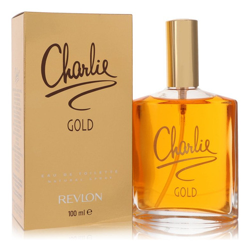 Perfume Revlon Charlie Gold Para Mujer, 100 Ml