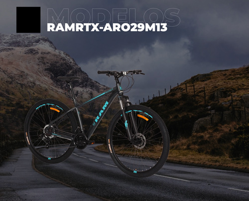 Bicicleta Montaña Ram Trx R29 M13 Gris