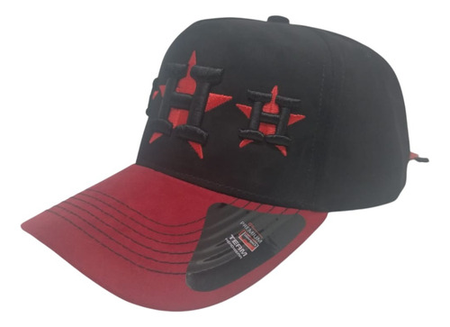 Gorra Snapback Gamuza Bordada Curva Ajustable Premium Fg Cap Hhh Houston Ajustable