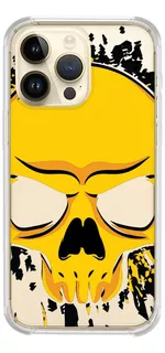 Capinha Compativel Modelos iPhone Yallow Skull 2538