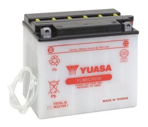 Batería Yuasa Yuam2216k Yb16l-b