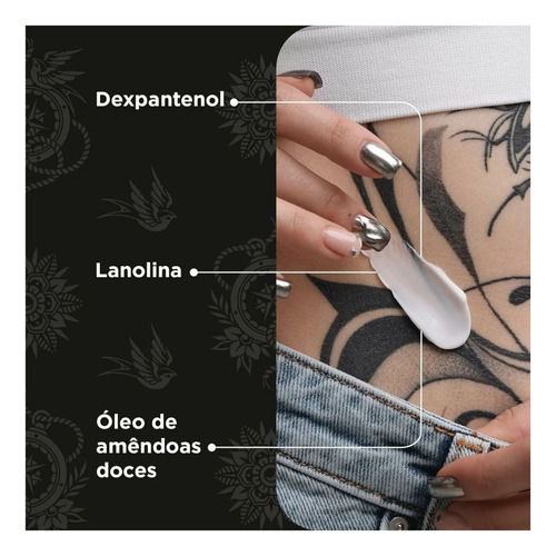 Creme Hidratante Restaurador Para Tatuagem 30g - Bepantol