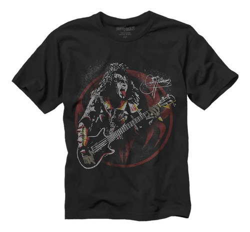 Camiseta - Kiss Gene Simons - Banda Rock