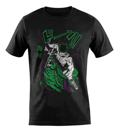 Roronoa Zoro 2 - Remera Unisex Algodón - Anime One Piece