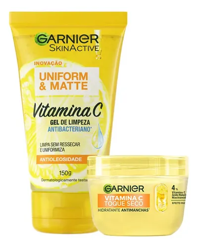 Kit Gel De Limpeza 150g + Hidratante Antimanchas 85g Garnier