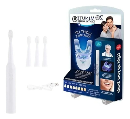 Pack Cepillo De Dientes Eléctrico + Blanqueador Dental