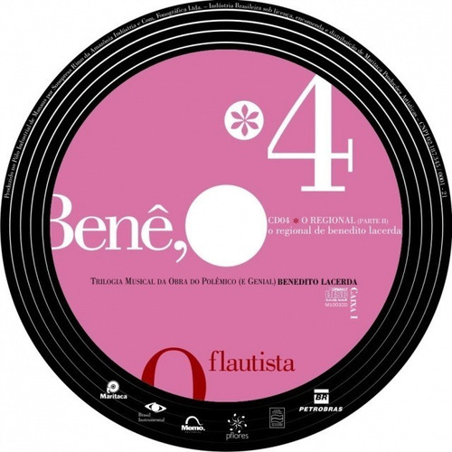 Imagem 9 de 9 de Box Set Benê, O Flautista (4 Cd's + Livreto) Novo E Lacrado