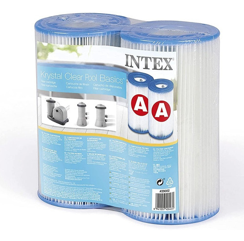 Pack De 2 Cartuchos De Filtro Intex Tipo A  // Bamo